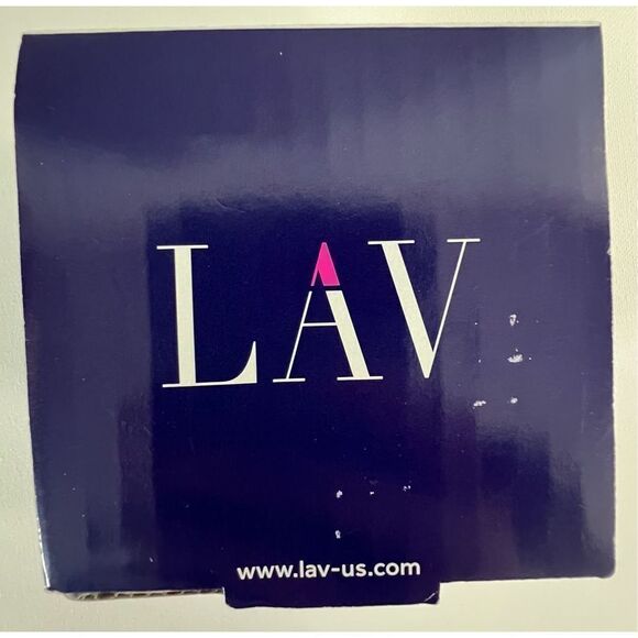 NWT LAV Set Of Four Clear Glass Shot Glasses Still In Box - Picture 3 of 5